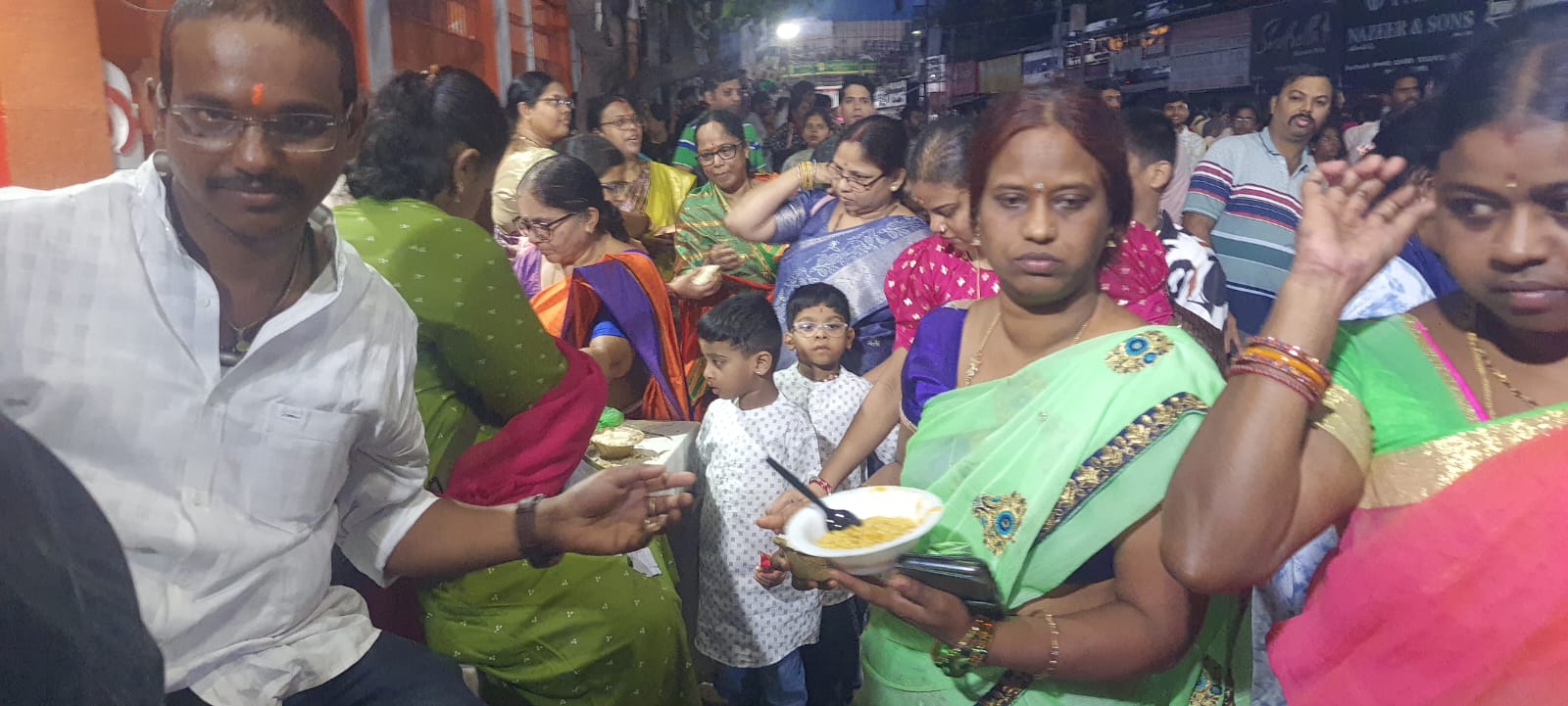 Prasadam Distribution 