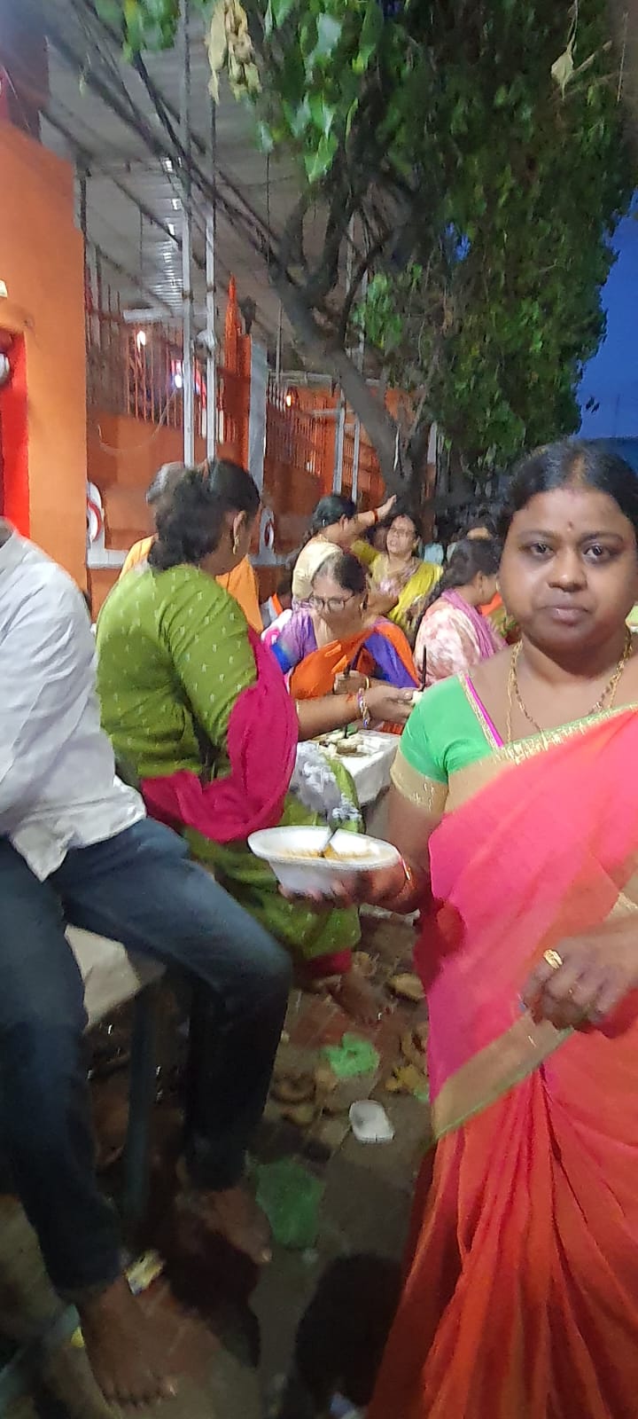 Prasadam Distribution 