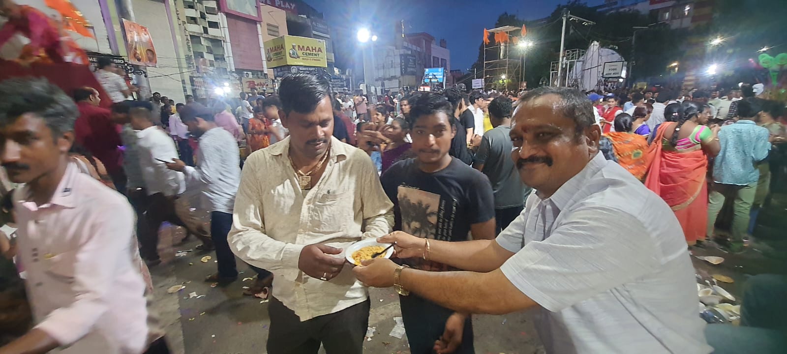 Prasadam Distribution 