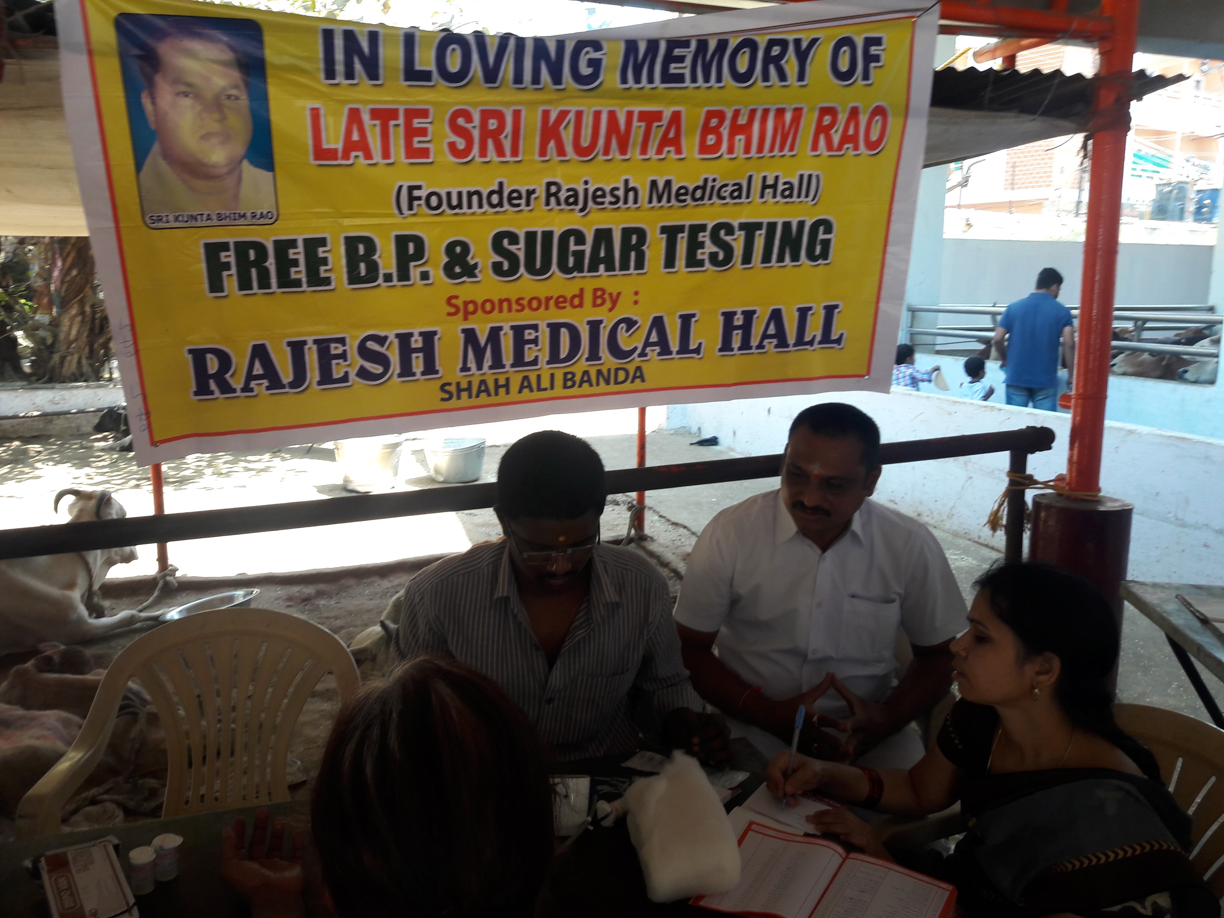 FREE BP AND SUGAR TESTING CAMP