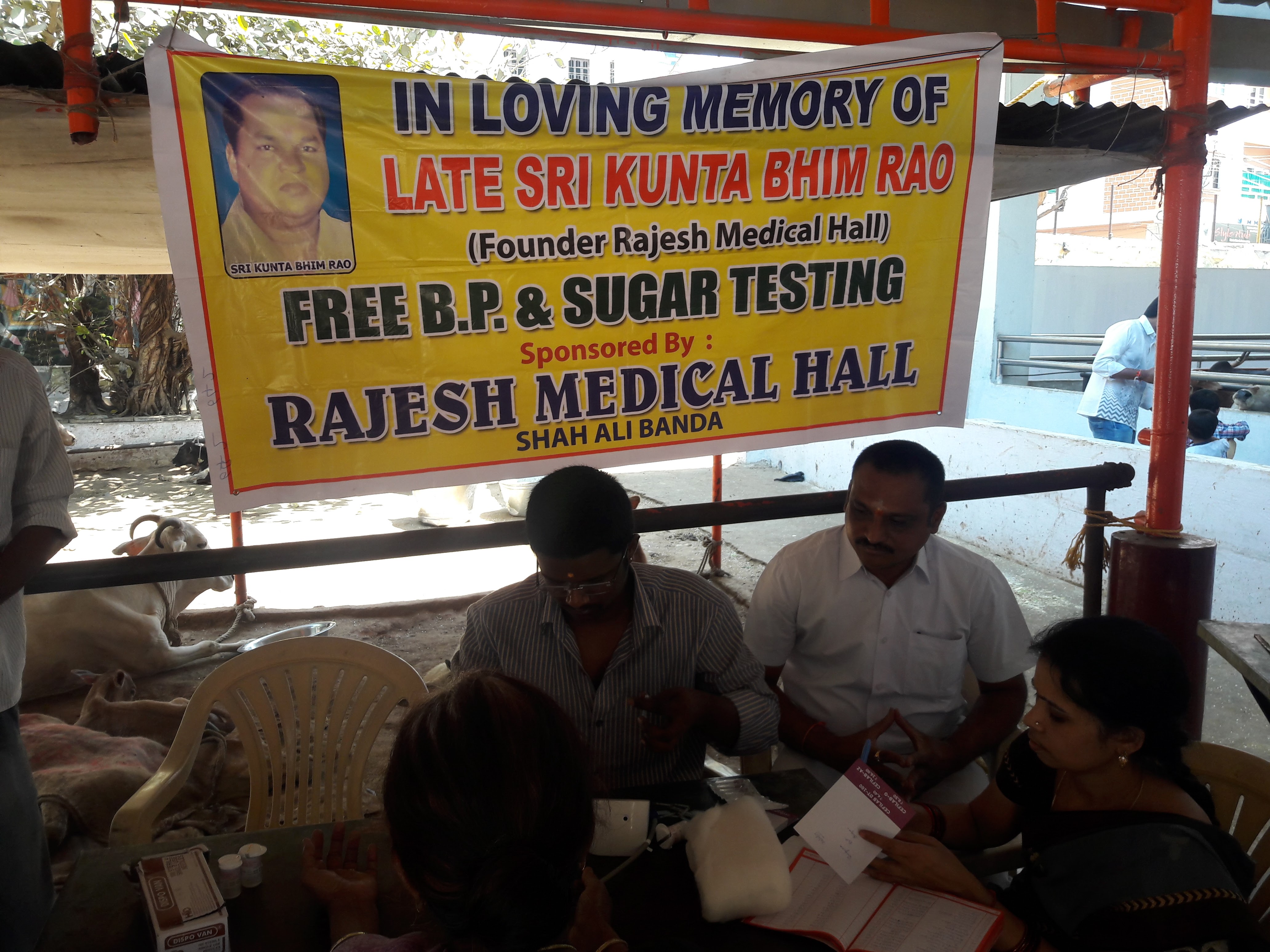 FREE BP AND SUGAR TESTING CAMP